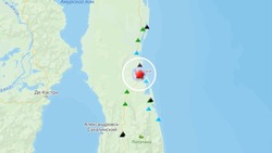 Землетрясение магнитудой 2,6 зарегистрировали на севере Сахалина днем 16 июля