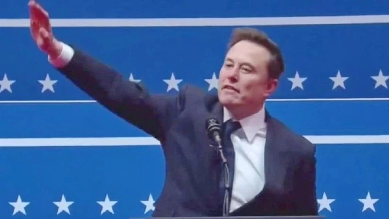 Американцы  увидели в жесте Илона Маска отсылку к нацистскому приветствию   