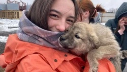 Поронайские школьники накормили собачек в приюте и пообещали выгуливать