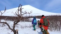Курильчане показали свое путешествие к вулкану Алаид