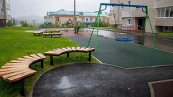 Планы по ремонту дворов перевыполнили в Сахалинской области