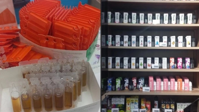 Более 240 единиц продукции без маркировки изъяли в табачной лавке в Южно-Сахалинске