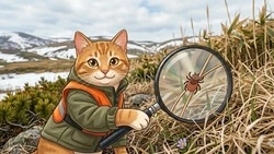 Кот Мурзик против клещей на Сахалине 2026: как защититься и куда сдать паразита