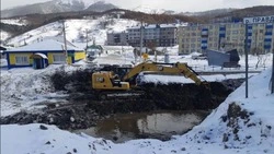 Японский мост через реку Правду демонтируют в Холмском районе 