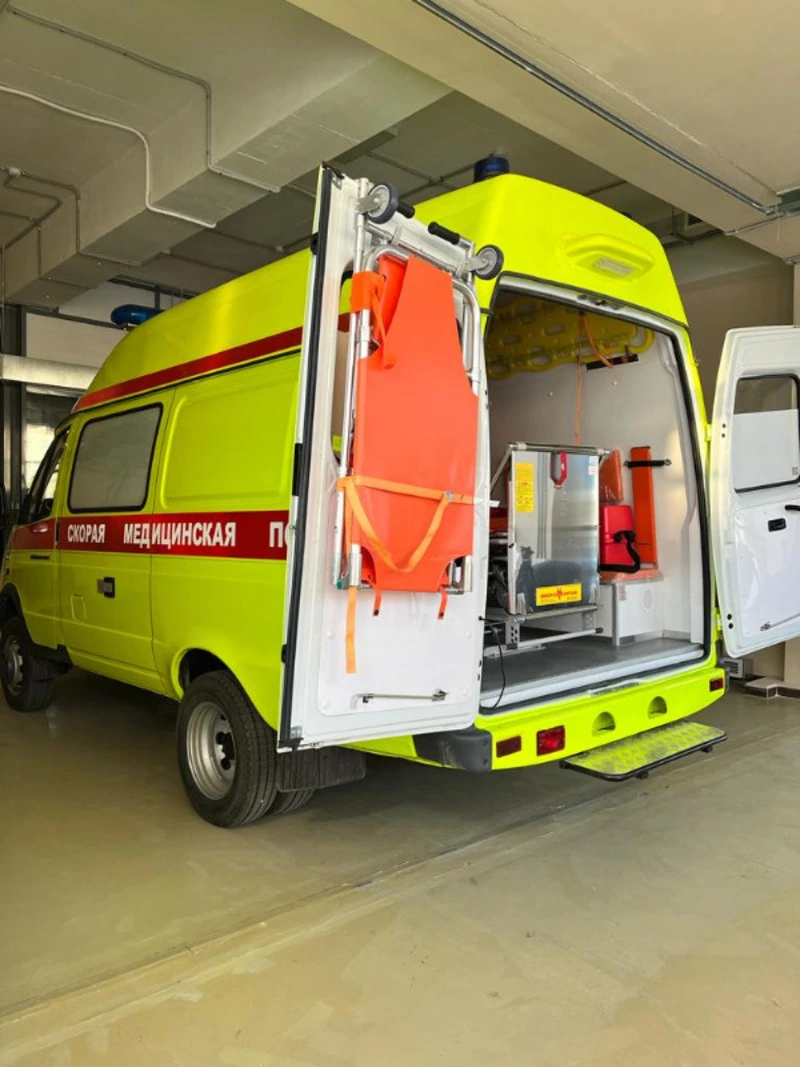 На станцию скорой помощи в Южно-Сахалинске купили новый реанимобиль