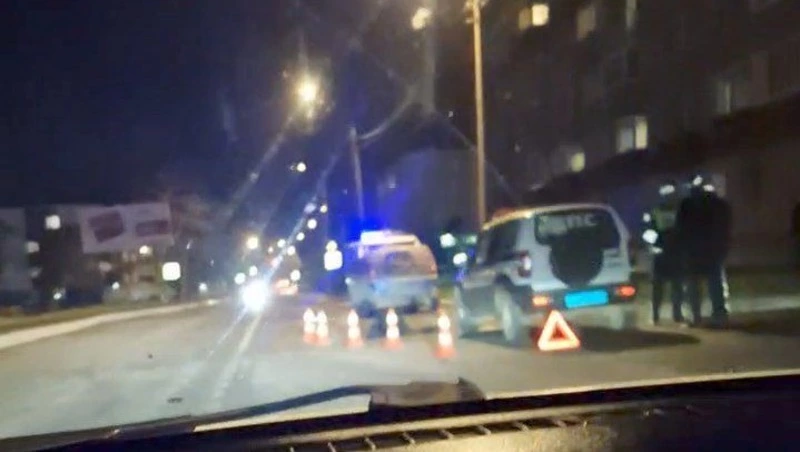 Очевидец: пешеход погиб в результате ДТП в Корсакове