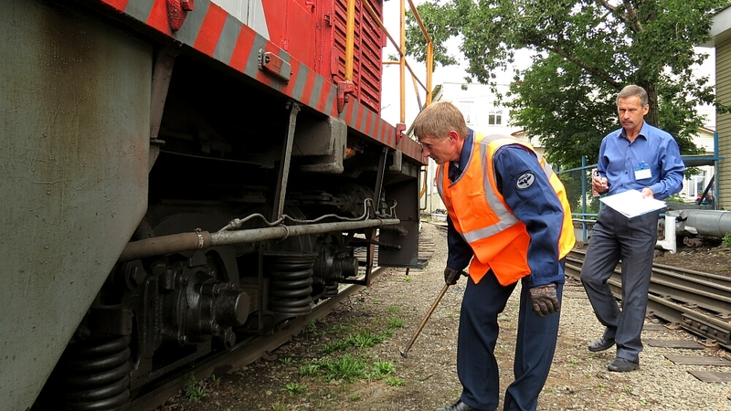 Машинисты с Сахалина впервые приняли участие во всероссийском конкурсе