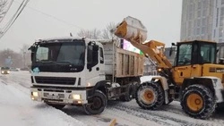 Более 120 тысяч кубометров снега вывезли за неделю с улиц Южно-Сахалинска